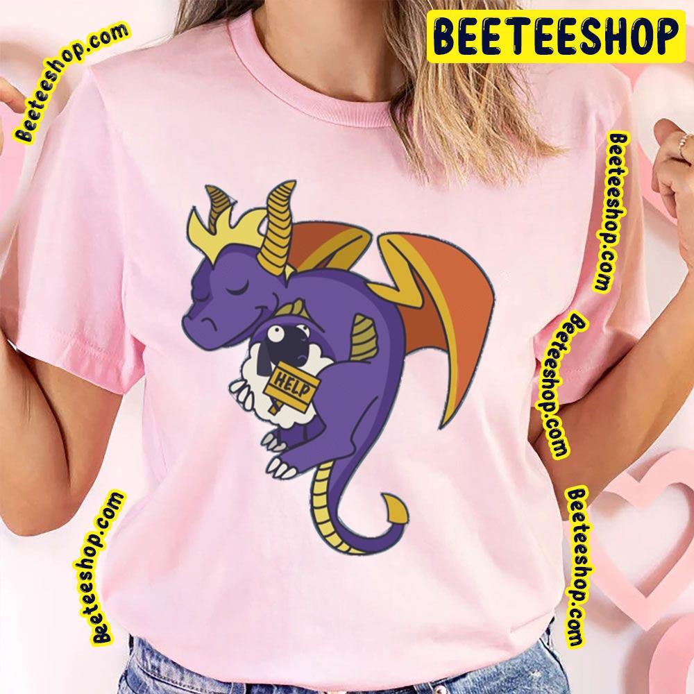 Cute Dragon Spyro Beeteeshop Trending Unisex T-Shirt Cute Dragon Spyro Beeteeshop Trending Unisex T-Shirt
