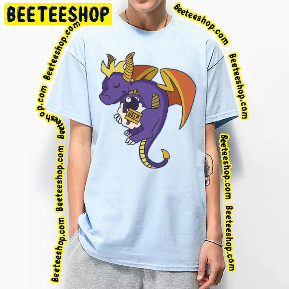 Cute Dragon Spyro Beeteeshop Trending Unisex T-Shirt Cute Dragon Spyro Beeteeshop Trending Unisex T-Shirt
