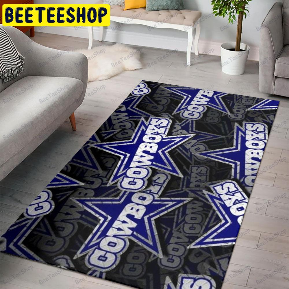 Dallas Cowboys 25 American Sports Teams Beeteeshop Rug Rectangle Dallas Cowboys 25 American Sports Teams Beeteeshop Rug Rectangle