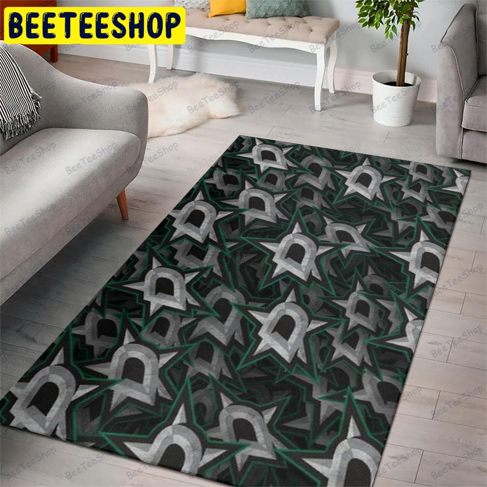 Dallas Stars 23 American Sports Teams Beeteeshop Rug Rectangle Dallas Stars 23 American Sports Teams Beeteeshop Rug Rectangle