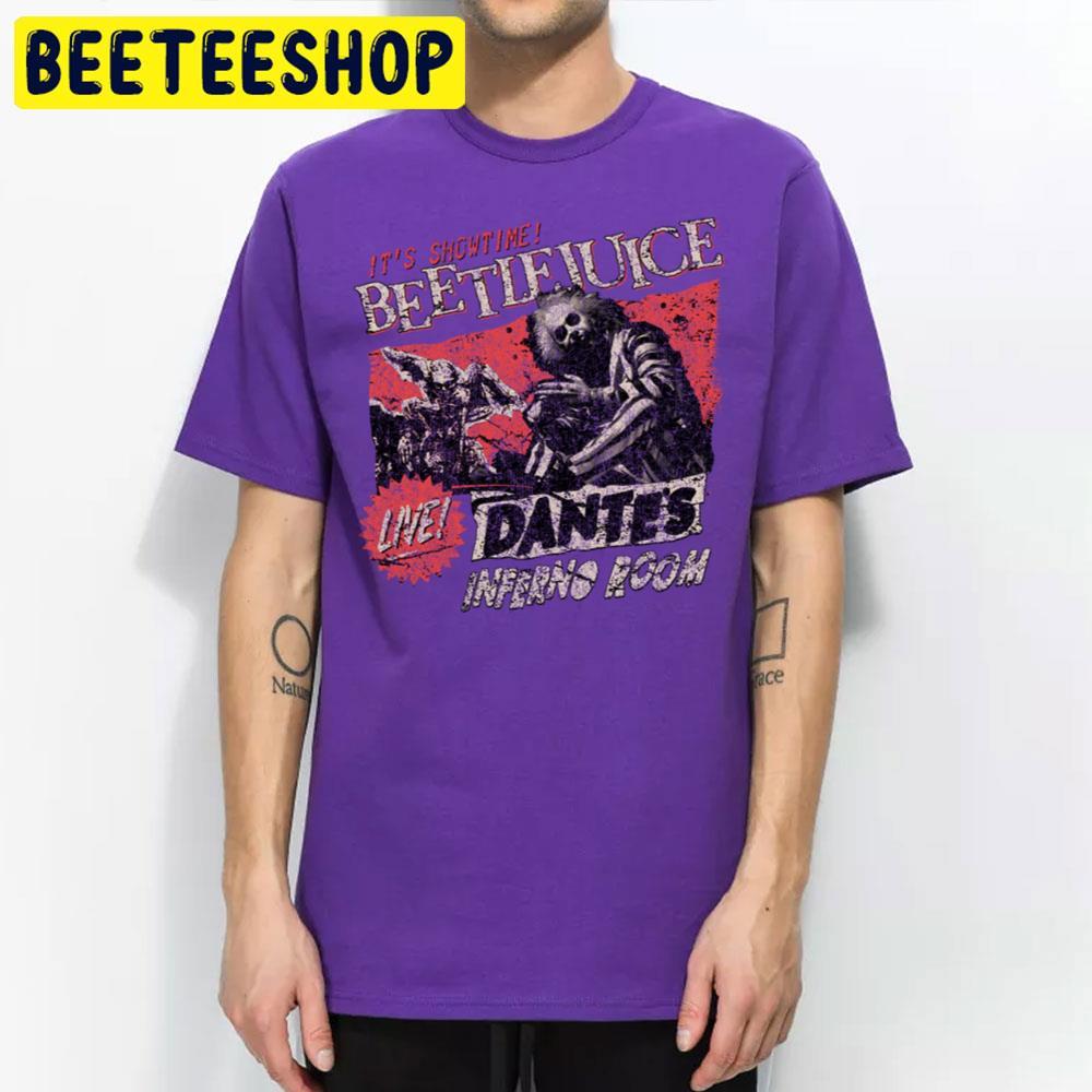 Dante's Beetlejuice Happy Halloween Beeteeshop Trending Unisex T-Shirt Dante's Beetlejuice Happy Halloween Beeteeshop Trending Unisex T-Shirt