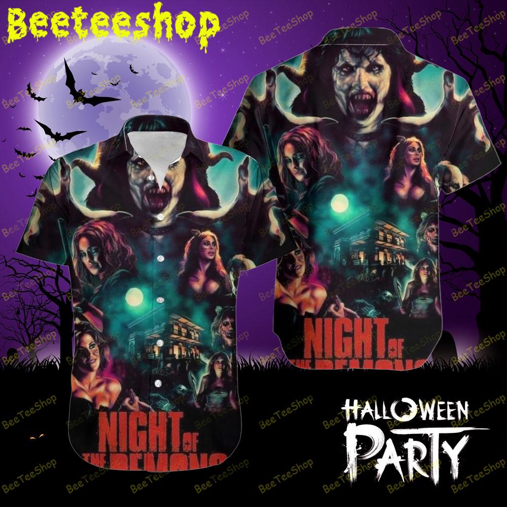 Dark Horror Night Of The Demons Halloween Beeteeshop Hawaii Shirt Dark Horror Night Of The Demons Halloween Beeteeshop Hawaii Shirt