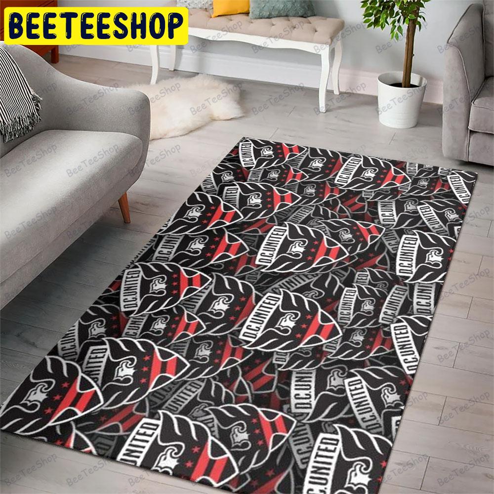 D.C. United 22 American Sports Teams Beeteeshop Rug Rectangle D.C. United 22 American Sports Teams Beeteeshop Rug Rectangle