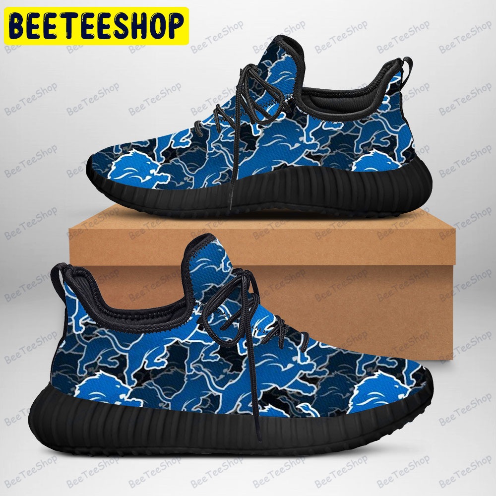 Detroit Lions 22 American Sports Teams Lightweight Reze Shoes Detroit Lions 22 American Sports Teams Lightweight Reze Shoes