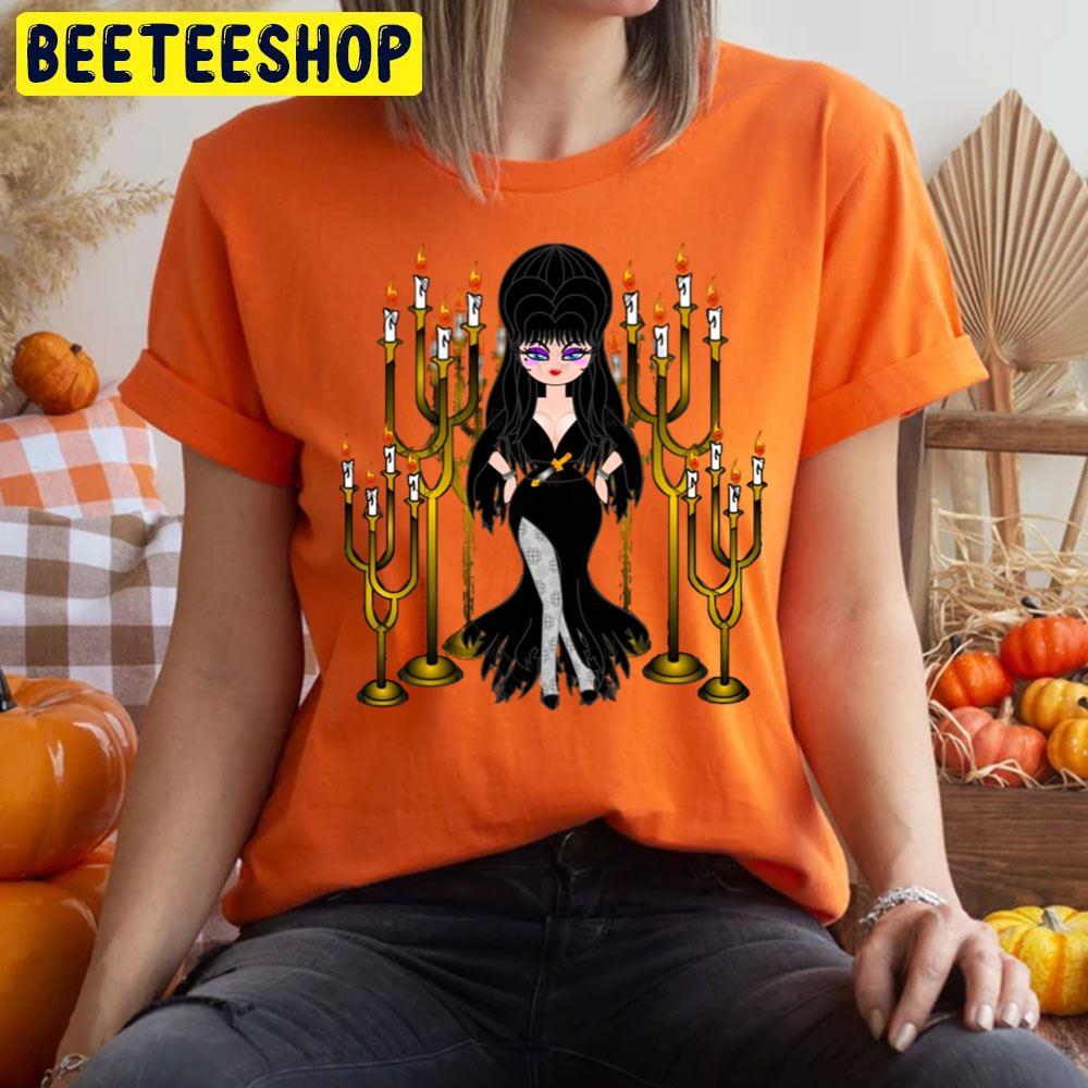 Doll Elvira Mistress Of The Dark Happy Halloween Beeteeshop Trending Unisex T-Shirt Doll Elvira Mistress Of The Dark Happy Halloween Beeteeshop Trending Unisex T-Shirt