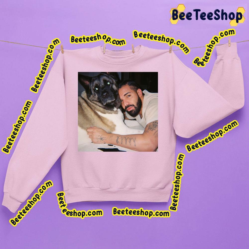 Drake With His Dog For All The Dogs Beeteeshop Trending Unisex T-Shirt Drake With His Dog For All The Dogs Beeteeshop Trending Unisex T-Shirt