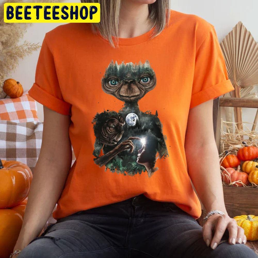 Elliot Et The Extra Terrestrial Happy Halloween Beeteeshop Trending Unisex T-Shirt Elliot Et The Extra Terrestrial Happy Halloween Beeteeshop Trending Unisex T-Shirt