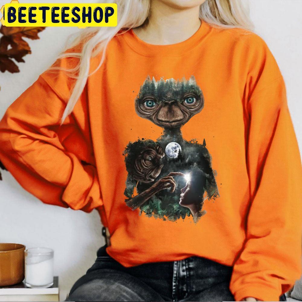 Elliot Et The Extra Terrestrial Happy Halloween Beeteeshop Trending Unisex T-Shirt Elliot Et The Extra Terrestrial Happy Halloween Beeteeshop Trending Unisex T-Shirt