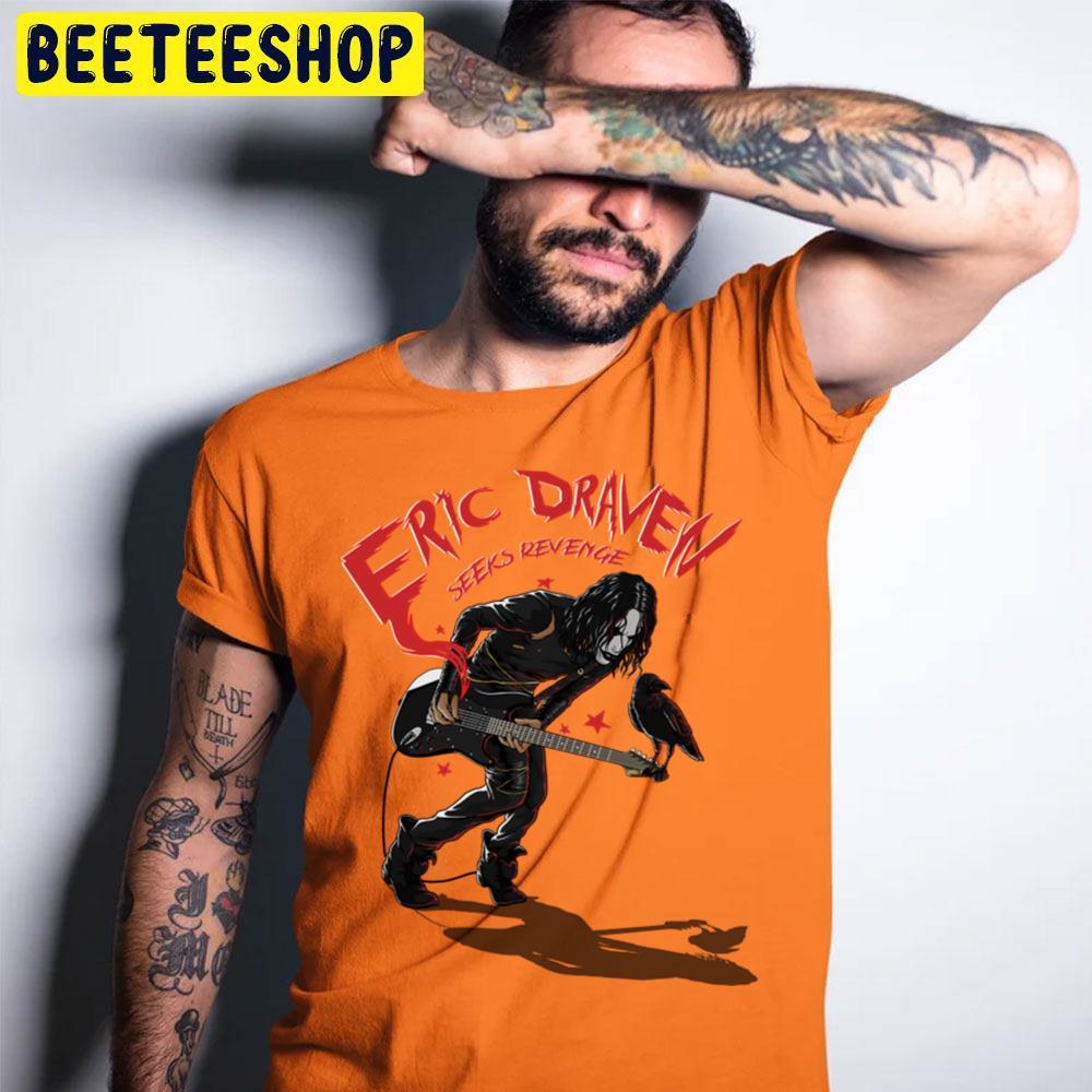 Eric Draven Revenge The Crow Happy Halloween Beeteeshop Trending Unisex T-Shirt Eric Draven Revenge The Crow Happy Halloween Beeteeshop Trending Unisex T-Shirt