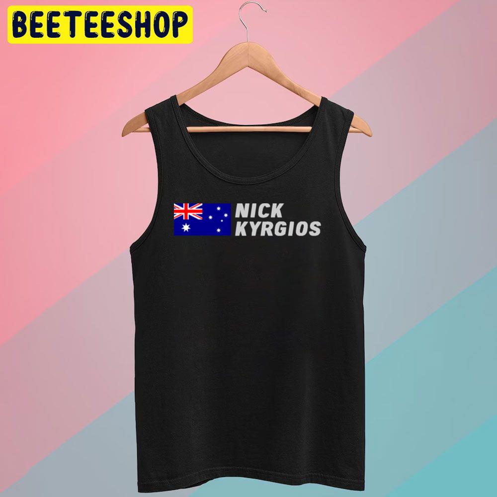 Flag Nick Kyrgios Trending Unisex T-Shirt Flag Nick Kyrgios Trending Unisex T-Shirt