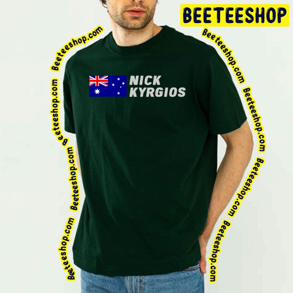 Flag Nick Kyrgios Trending Unisex T-Shirt Flag Nick Kyrgios Trending Unisex T-Shirt