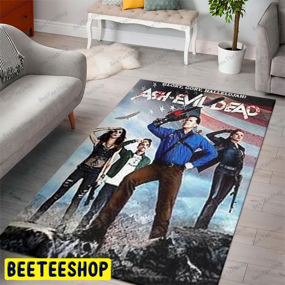Flag Us Ash Vs Evil Dead Halloween Beeteeshop Rug Rectangle Flag Us Ash Vs Evil Dead Halloween Beeteeshop Rug Rectangle