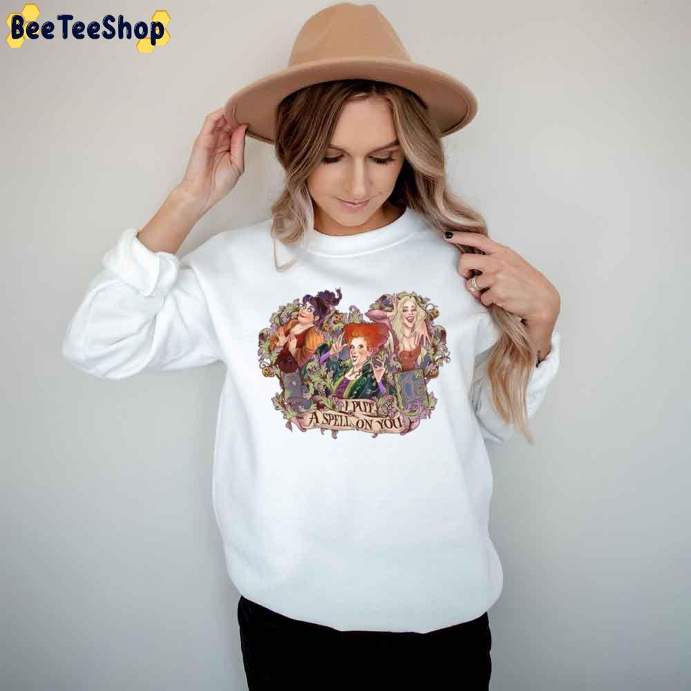 Flower Spell On You Hocus Pocus Beeteeshop Trending Unisex T-Shirt Flower Spell On You Hocus Pocus Beeteeshop Trending Unisex T-Shirt