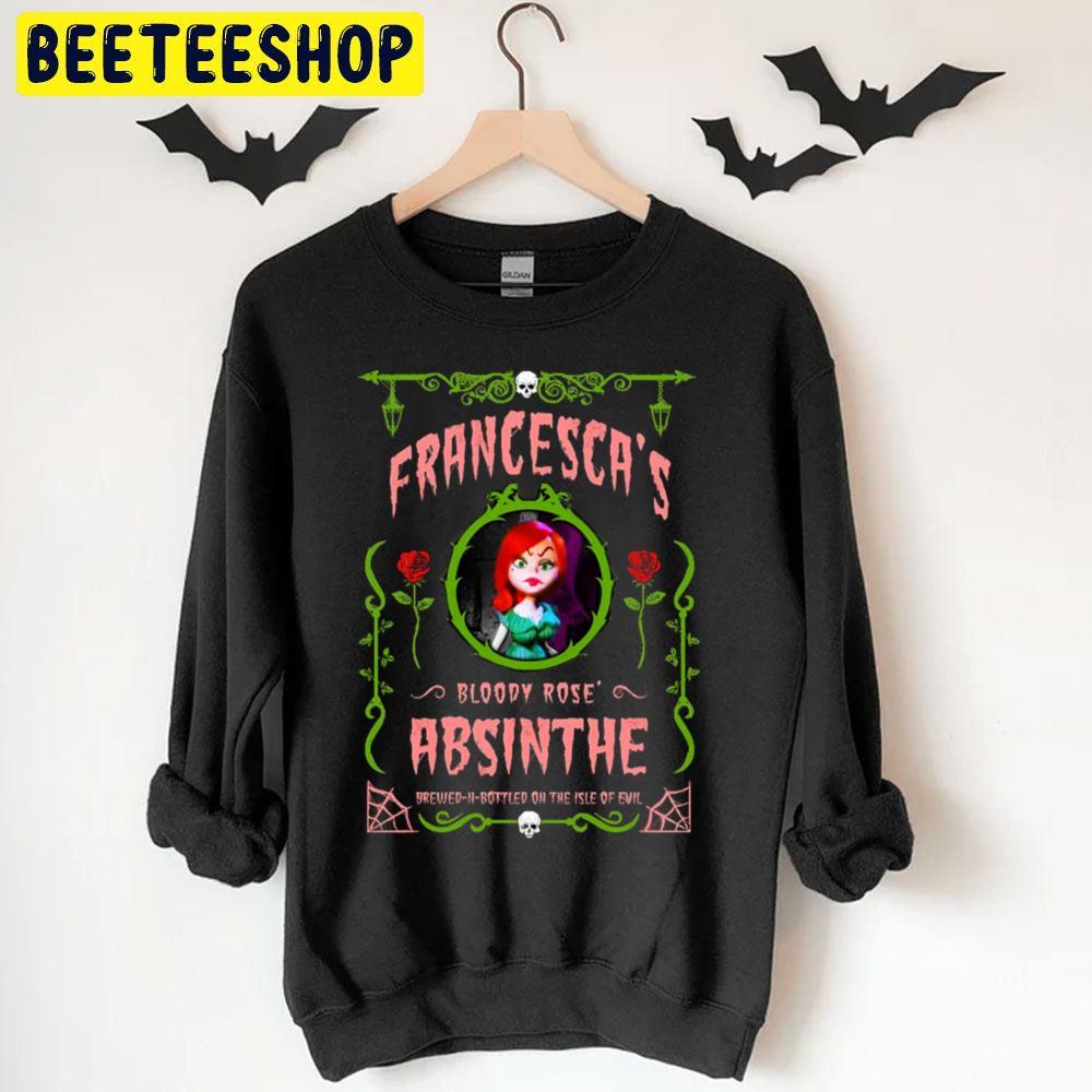 Francesca Bloody Rose Mad Monster Party Happy Halloween Beeteeshop Trending Unisex T-Shirt Francesca Bloody Rose Mad Monster Party Happy Halloween Beeteeshop Trending Unisex T-Shirt