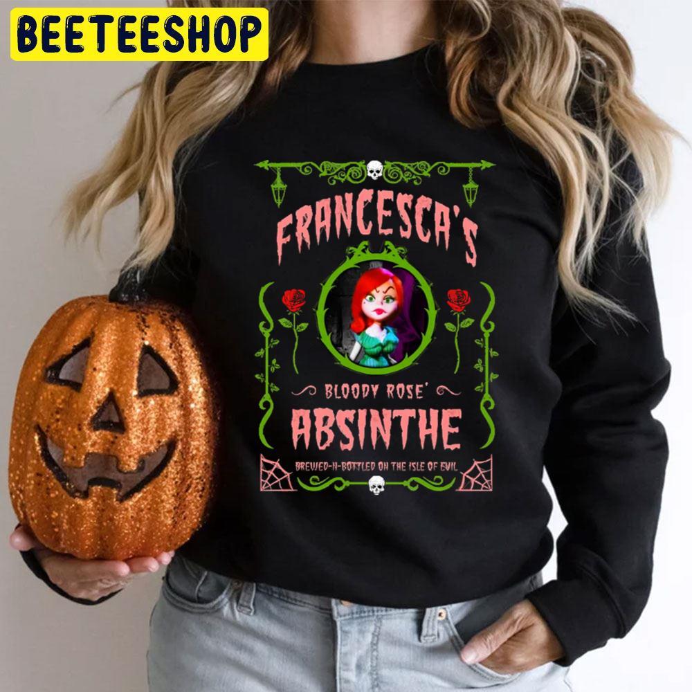Francesca Bloody Rose Mad Monster Party Happy Halloween Beeteeshop Trending Unisex T-Shirt Francesca Bloody Rose Mad Monster Party Happy Halloween Beeteeshop Trending Unisex T-Shirt