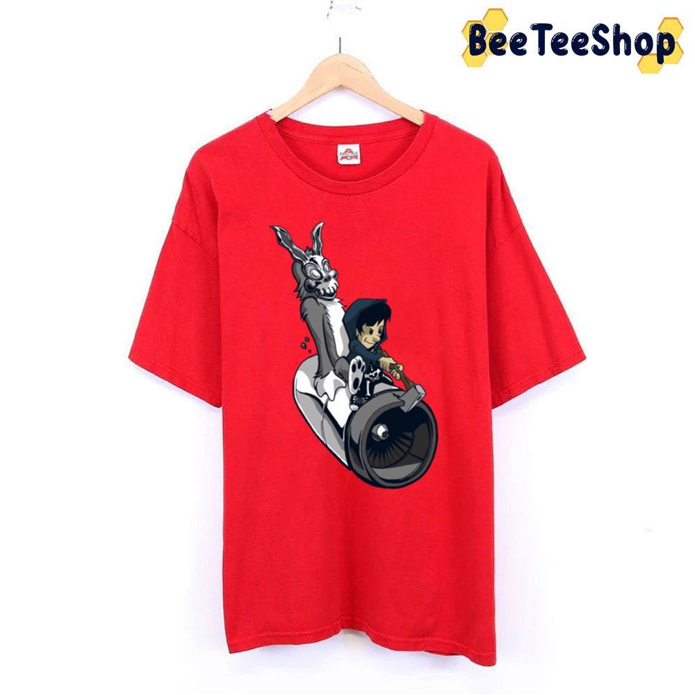 Frank And Donnie Darko Happy Halloween Beeteeshop Trending Unisex T-Shirt Frank And Donnie Darko Happy Halloween Beeteeshop Trending Unisex T-Shirt