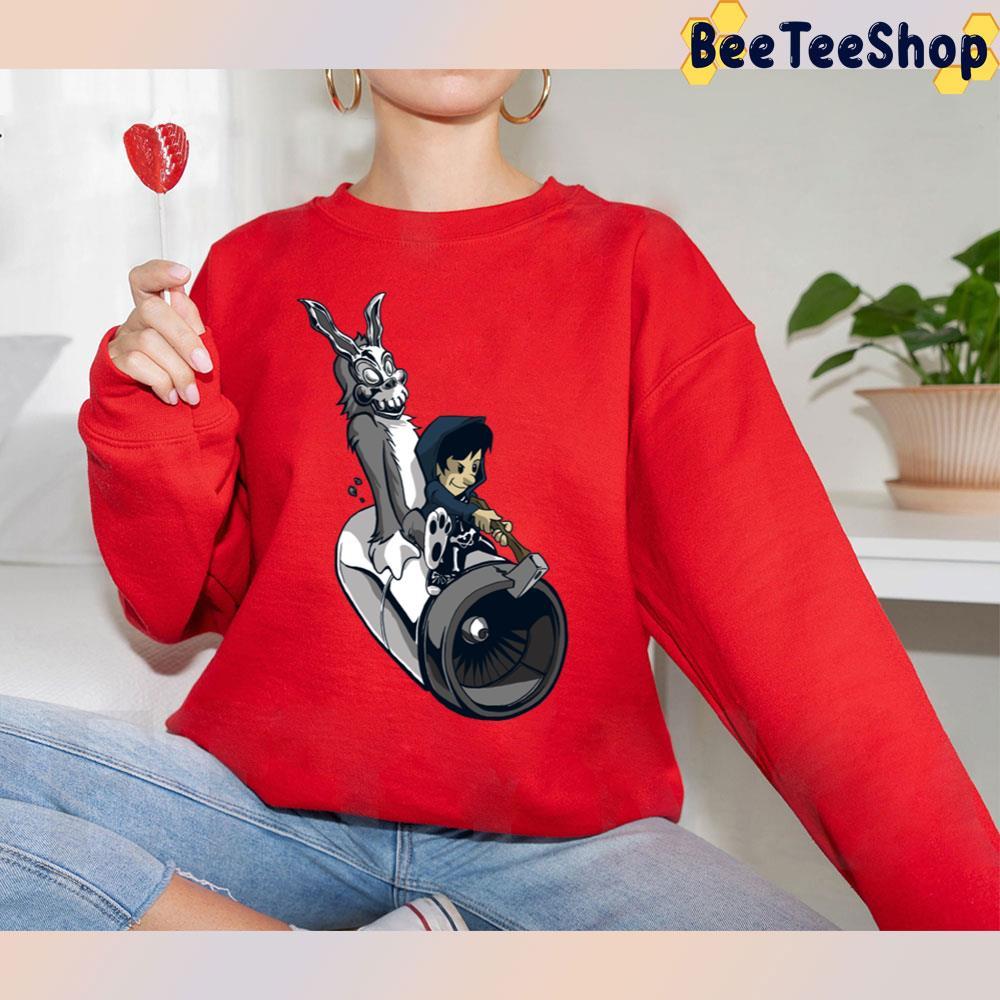 Frank And Donnie Darko Happy Halloween Beeteeshop Trending Unisex T-Shirt Frank And Donnie Darko Happy Halloween Beeteeshop Trending Unisex T-Shirt