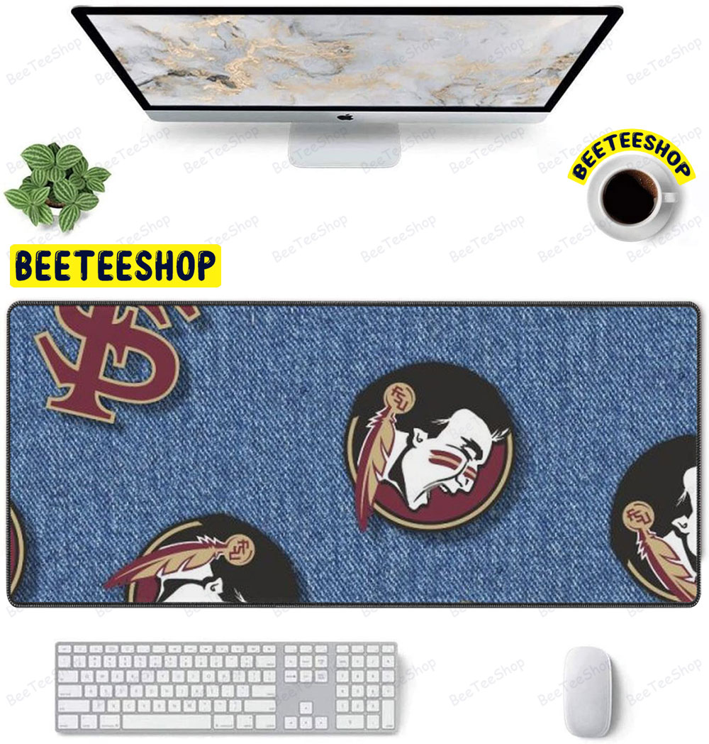 Fsu Seminoles Denim American Sports Teams Mouse Pad Fsu Seminoles Denim American Sports Teams Mouse Pad