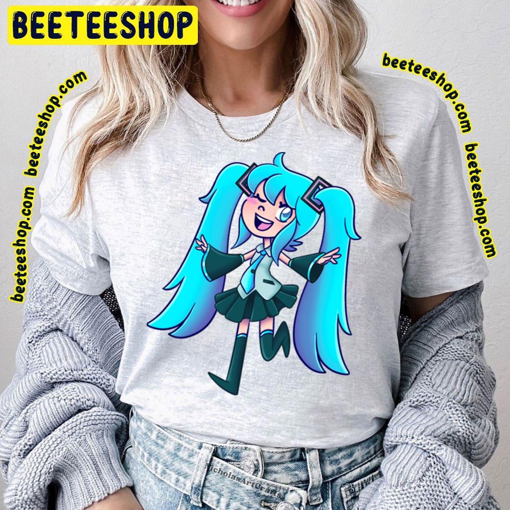 Funny Art Hatsune Miku Beeteeshop Trending Unisex T-Shirt Funny Art Hatsune Miku Beeteeshop Trending Unisex T-Shirt