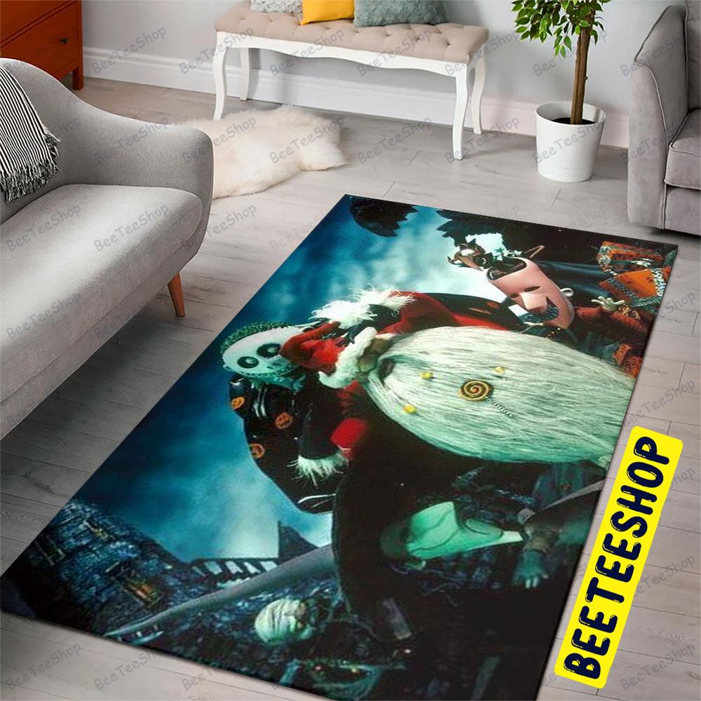 Funny Santa The Nightmare Before Christmas Halloween Beeteeshop Rug Rectangle Funny Santa The Nightmare Before Christmas Halloween Beeteeshop Rug Rectangle