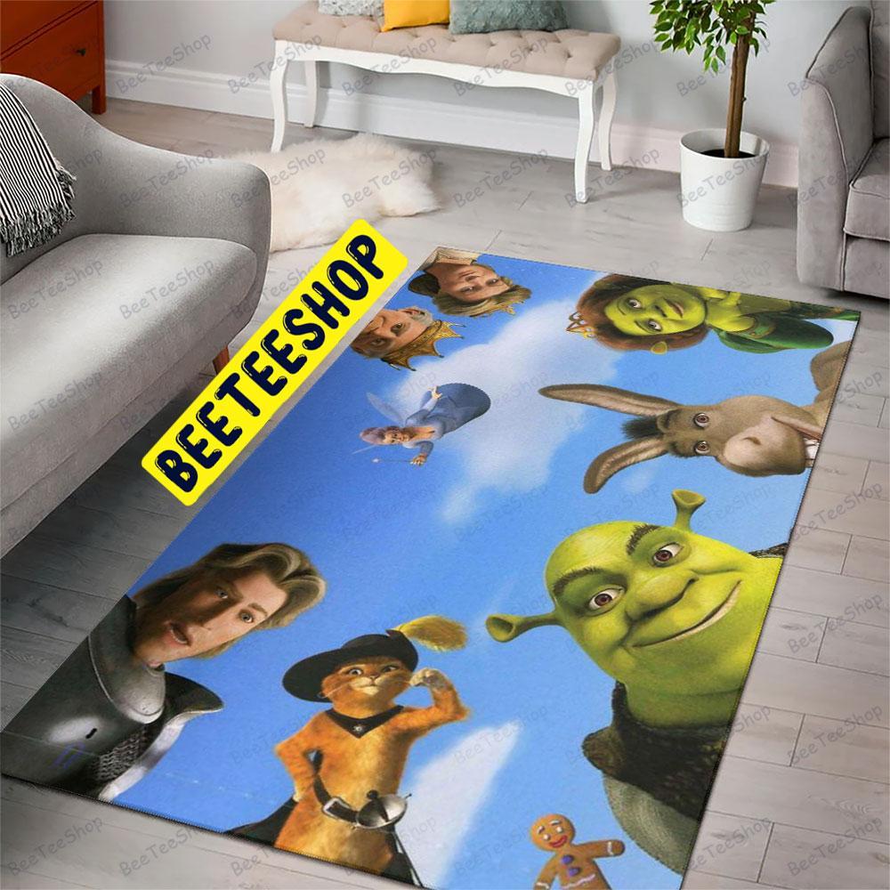 Funny Team Scared Shrekless Halloween Beeteeshop Rug Rectangle Funny Team Scared Shrekless Halloween Beeteeshop Rug Rectangle