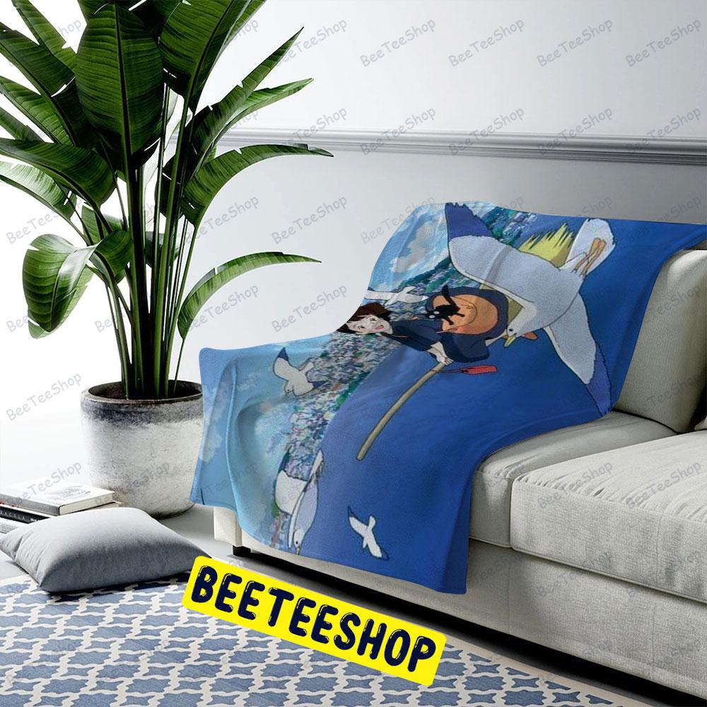 Funny Ursula Kiki's Delivery Service Halloween Beeteeshop US Cozy Blanket Funny Ursula Kiki's Delivery Service Halloween Beeteeshop US Cozy Blanket