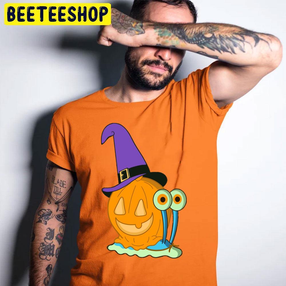 Gary Spongebob On Halloween Beeteeshop Trending Unisex T-Shirt Gary Spongebob On Halloween Beeteeshop Trending Unisex T-Shirt