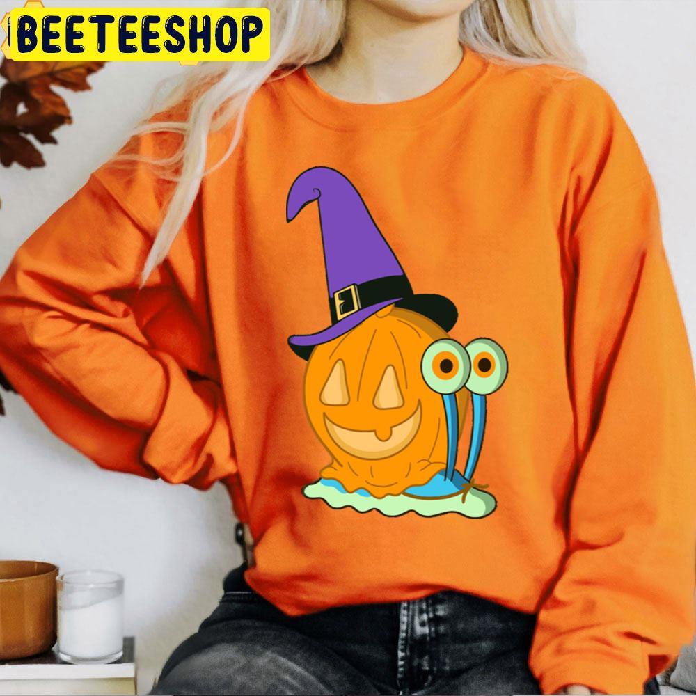 Gary Spongebob On Halloween Beeteeshop Trending Unisex T-Shirt Gary Spongebob On Halloween Beeteeshop Trending Unisex T-Shirt