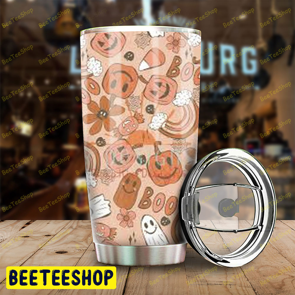 Ghosts Pumpkins Halloween Pattern 047 Tumbler Ghosts Pumpkins Halloween Pattern 047 Tumbler