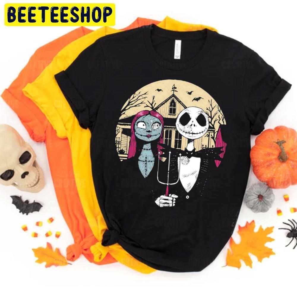 Gothic The Nightmare Before Christmas Happy Halloween Beeteeshop Trending Unisex T-Shirt Gothic The Nightmare Before Christmas Happy Halloween Beeteeshop Trending Unisex T-Shirt