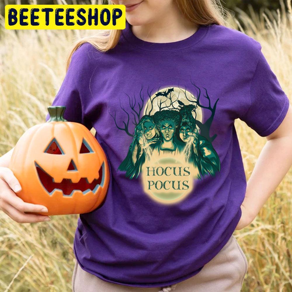 Green Horror Hocus Pocus Happy Halloween Beeteeshop Trending Unisex T-Shirt Green Horror Hocus Pocus Happy Halloween Beeteeshop Trending Unisex T-Shirt