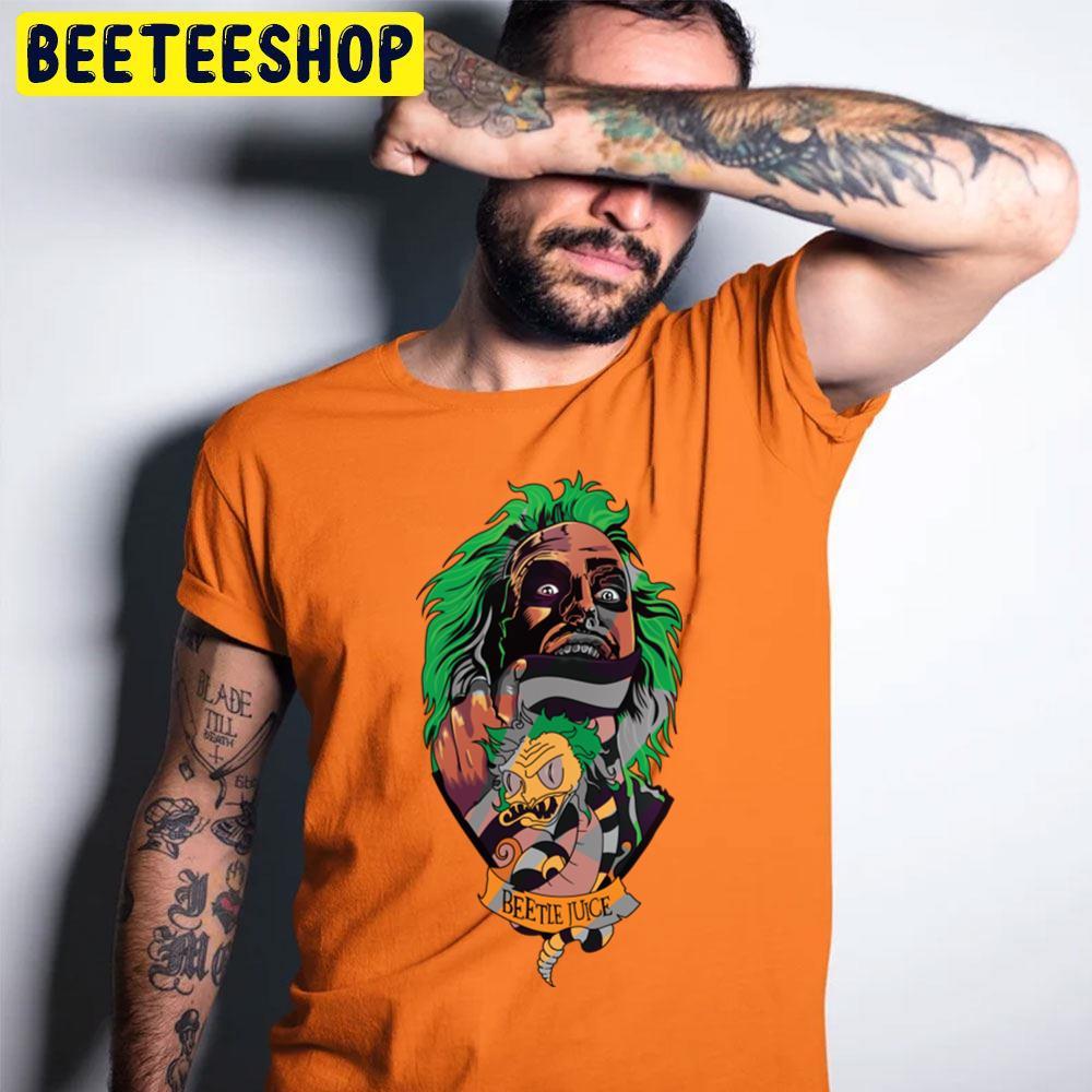 Green Style Beetlejuice Happy Halloween Beeteeshop Trending Unisex T-Shirt Green Style Beetlejuice Happy Halloween Beeteeshop Trending Unisex T-Shirt