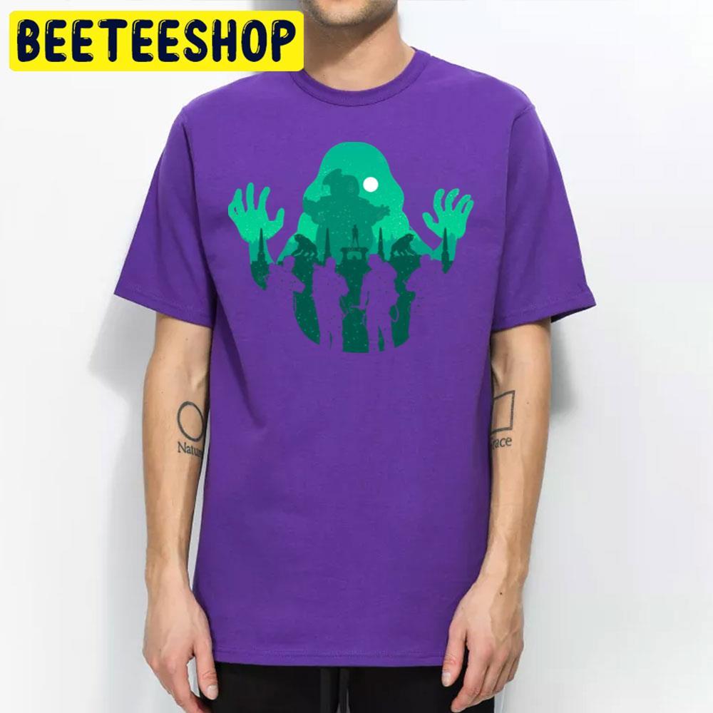 Green Style Ghostbusters Happy Halloween Beeteeshop Trending Unisex T-Shirt Green Style Ghostbusters Happy Halloween Beeteeshop Trending Unisex T-Shirt