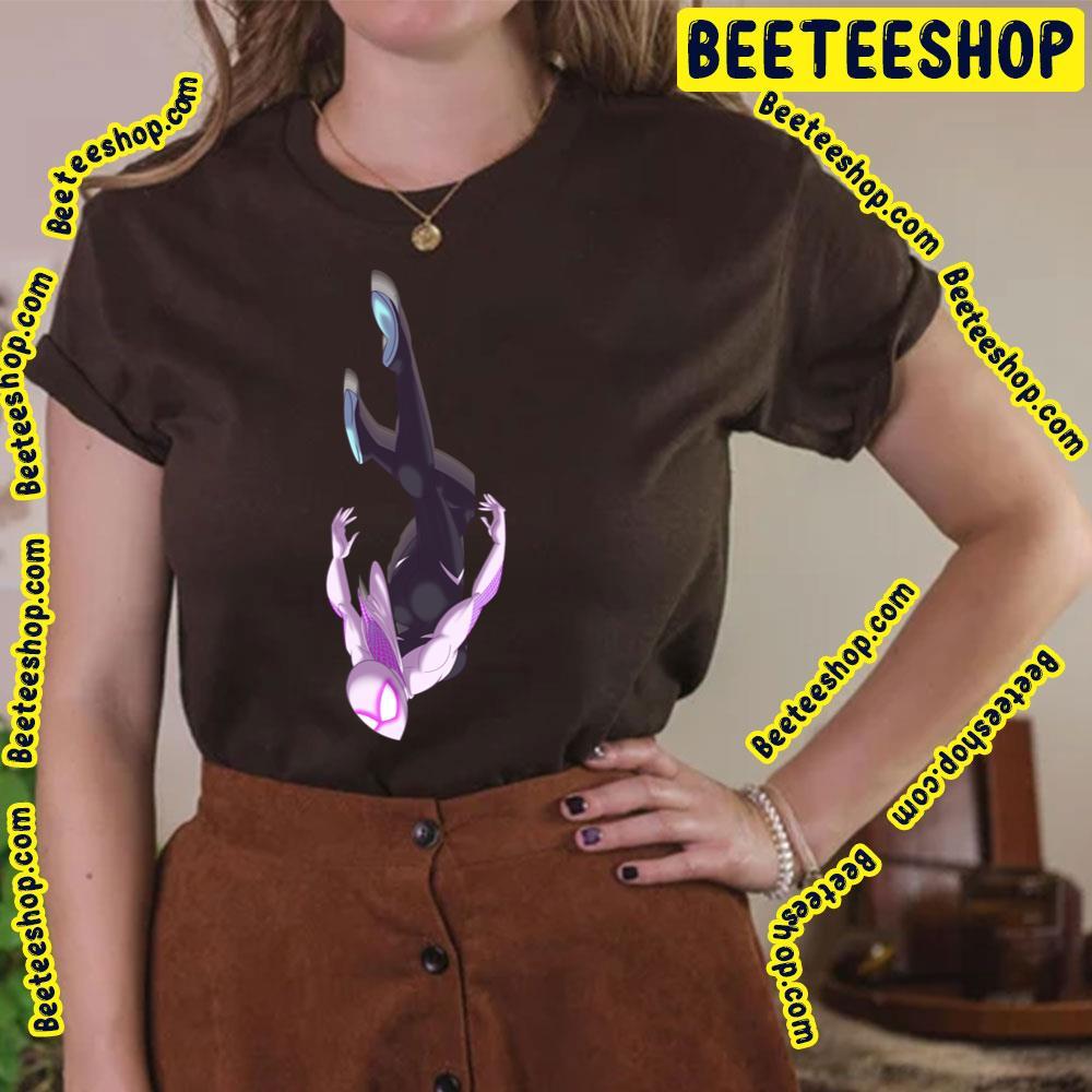 Gwen Dive Spiderverse Movie Beeteeshop Trending Unisex T-Shirt Gwen Dive Spiderverse Movie Beeteeshop Trending Unisex T-Shirt