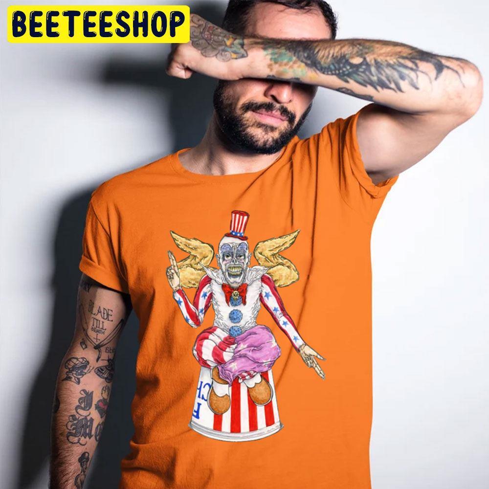 Hail Captain Spaulding House Of 1000 Corpses Happy Halloween Beeteeshop Trending Unisex T-Shirt Hail Captain Spaulding House Of 1000 Corpses Happy Halloween Beeteeshop Trending Unisex T-Shirt