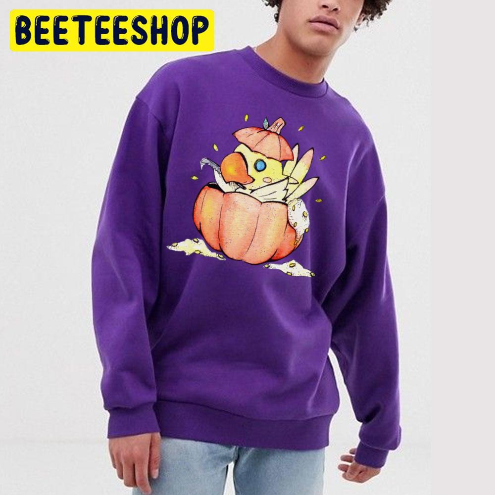 Hallochocobo Pumpkin Halloween Beeteeshop Trending Unisex T-Shirt Hallochocobo Pumpkin Halloween Beeteeshop Trending Unisex T-Shirt