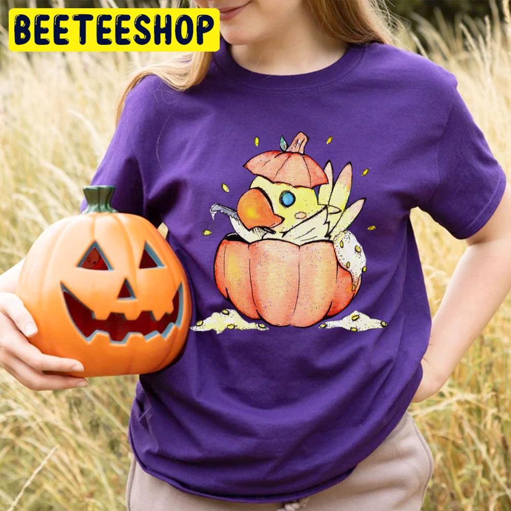 Hallochocobo Pumpkin Halloween Beeteeshop Trending Unisex T-Shirt Hallochocobo Pumpkin Halloween Beeteeshop Trending Unisex T-Shirt