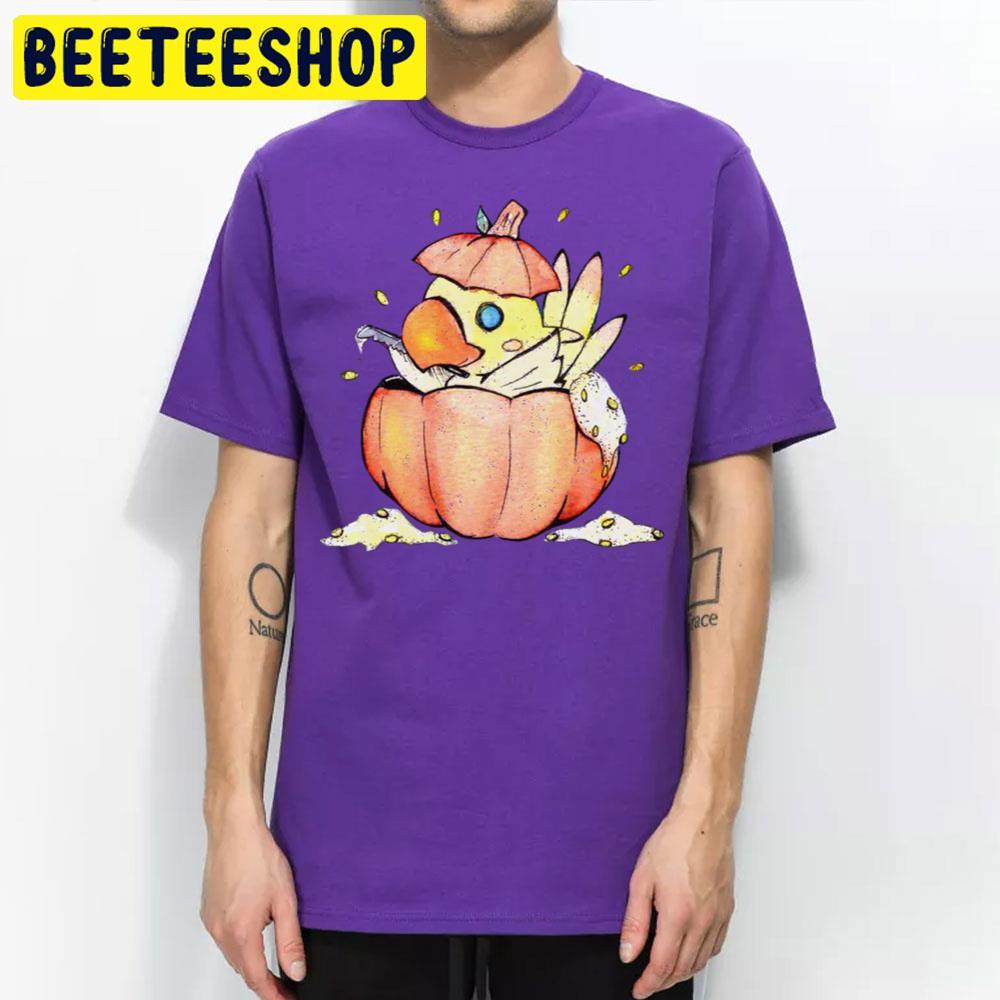 Hallochocobo Pumpkin Halloween Beeteeshop Trending Unisex T-Shirt Hallochocobo Pumpkin Halloween Beeteeshop Trending Unisex T-Shirt