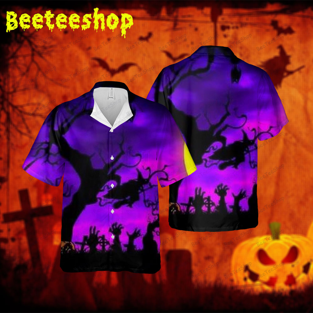 Halloween 346 Spread Collar Hawaii Shirt Halloween 346 Spread Collar Hawaii Shirt