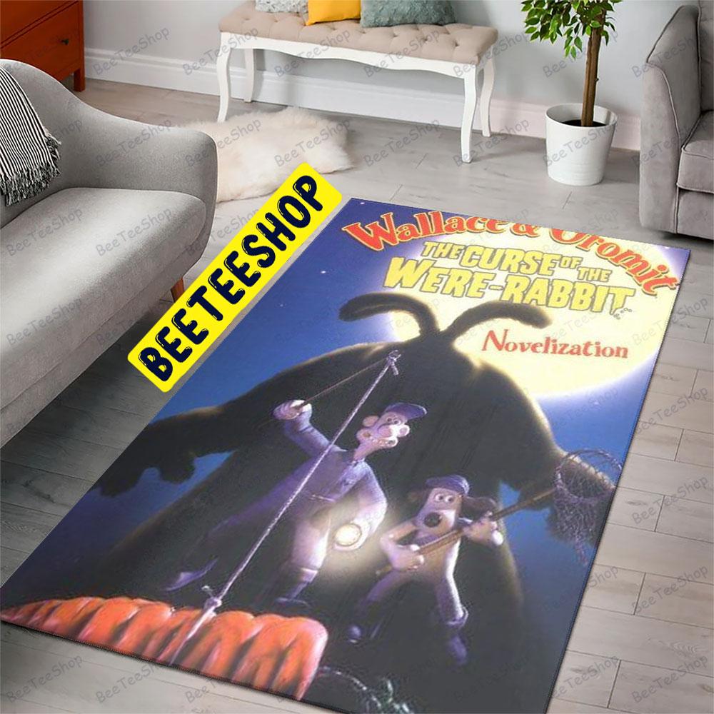 Halloween Novelization Wallace & Gromit The Curse Of The Were-Rabbit Beeteeshop Rug Rectangle Halloween Novelization Wallace & Gromit The Curse Of The Were-Rabbit Beeteeshop Rug Rectangle
