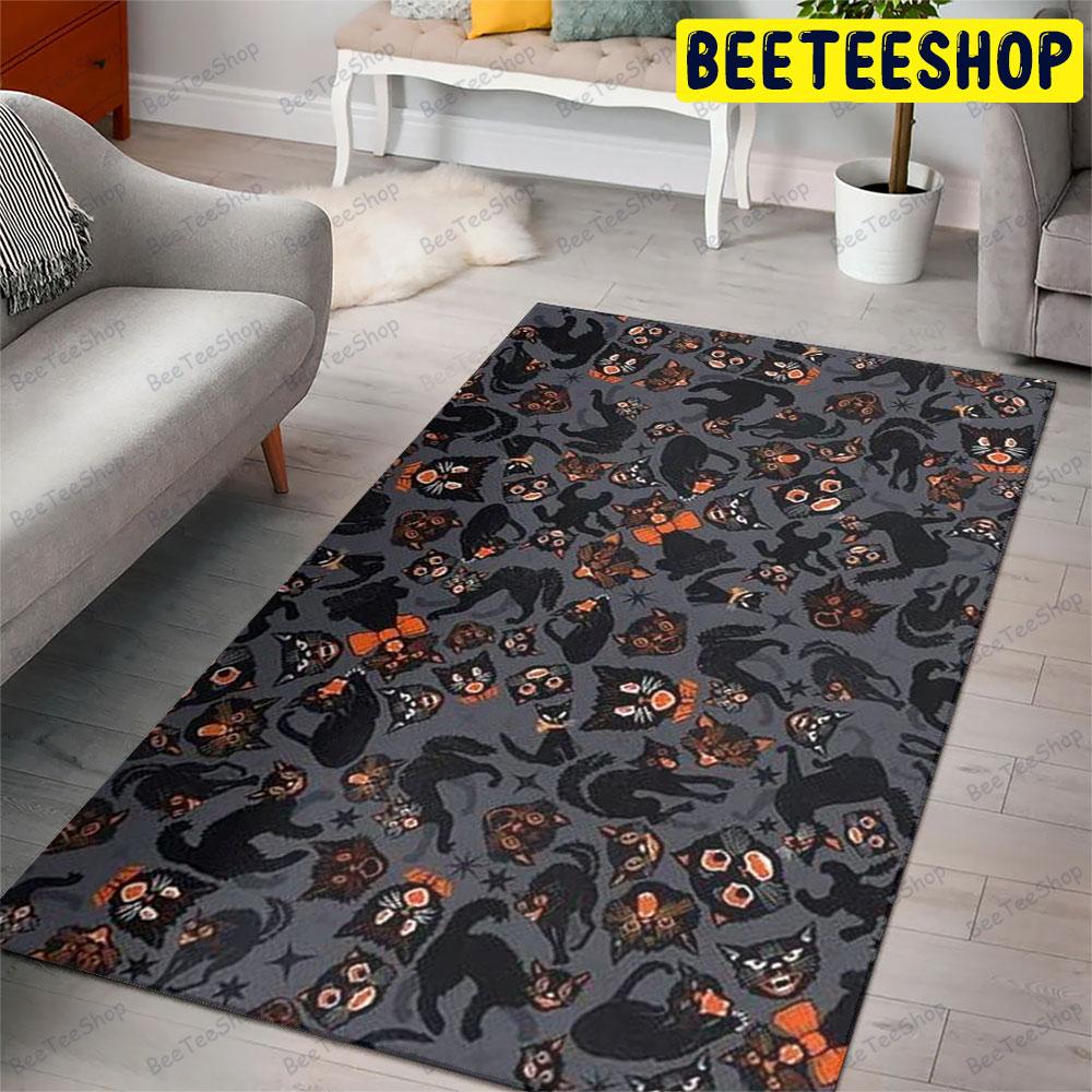 Halloween Pattern 220 Beeteeshop Rug Rectangle Halloween Pattern 220 Beeteeshop Rug Rectangle