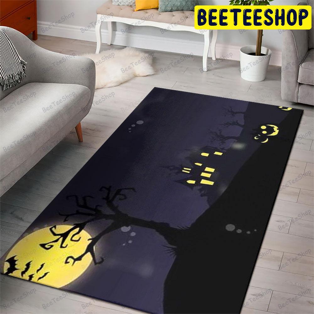 Halloween Pattern 261 Beeteeshop Rug Rectangle Halloween Pattern 261 Beeteeshop Rug Rectangle