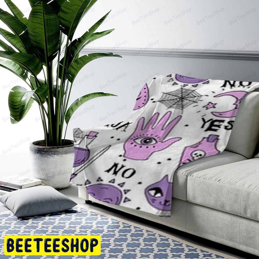 Halloween Pattern 294 Beeteeshop US Cozy Blanket Halloween Pattern 294 Beeteeshop US Cozy Blanket