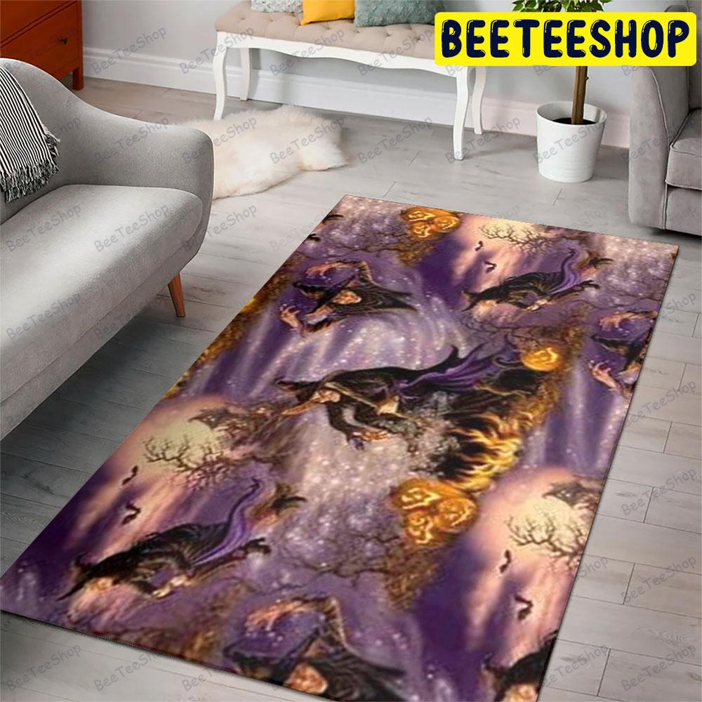 Halloween Pattern 305 Beeteeshop Rug Rectangle Halloween Pattern 305 Beeteeshop Rug Rectangle