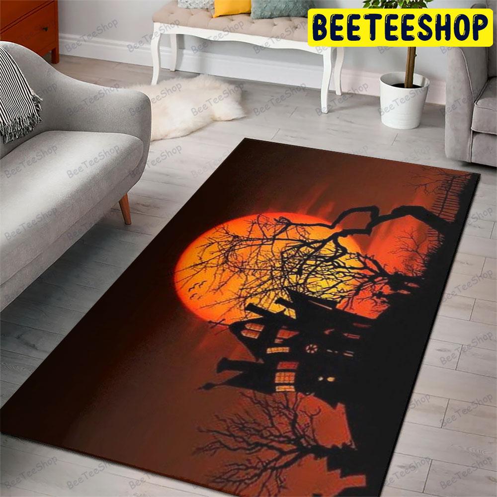 Halloween Pattern 315 Beeteeshop Rug Rectangle Halloween Pattern 315 Beeteeshop Rug Rectangle