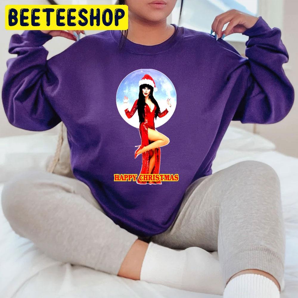 Happy Christmas Elvira Mistress Of The Dark Happy Halloween Beeteeshop Trending Unisex T-Shirt Happy Christmas Elvira Mistress Of The Dark Happy Halloween Beeteeshop Trending Unisex T-Shirt