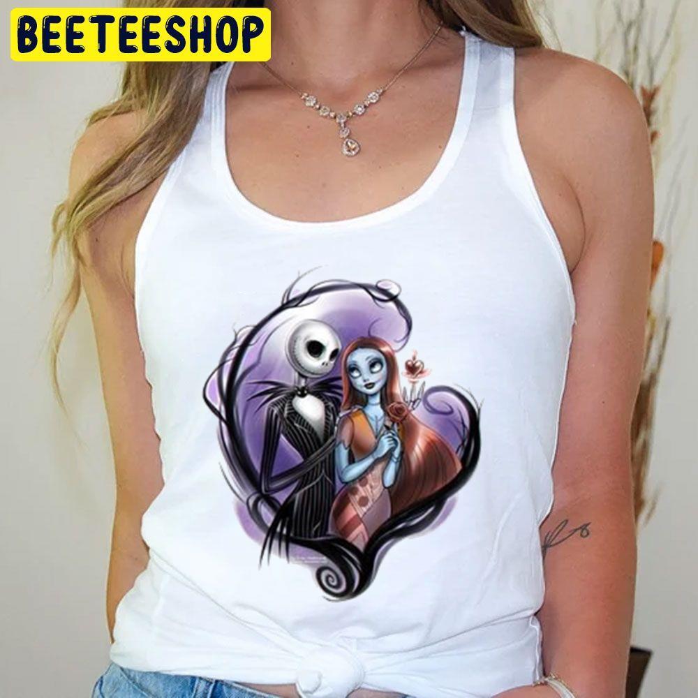Happy Jack Sally The Nightmare Before Christmas Movie Beeteeshop Trending Unisex T-Shirt Happy Jack Sally The Nightmare Before Christmas Movie Beeteeshop Trending Unisex T-Shirt