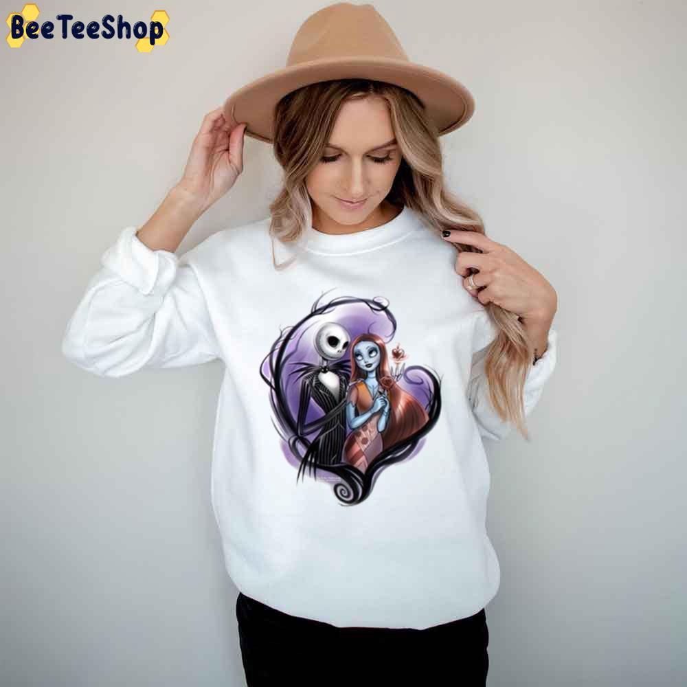 Happy Jack Sally The Nightmare Before Christmas Movie Beeteeshop Trending Unisex T-Shirt Happy Jack Sally The Nightmare Before Christmas Movie Beeteeshop Trending Unisex T-Shirt