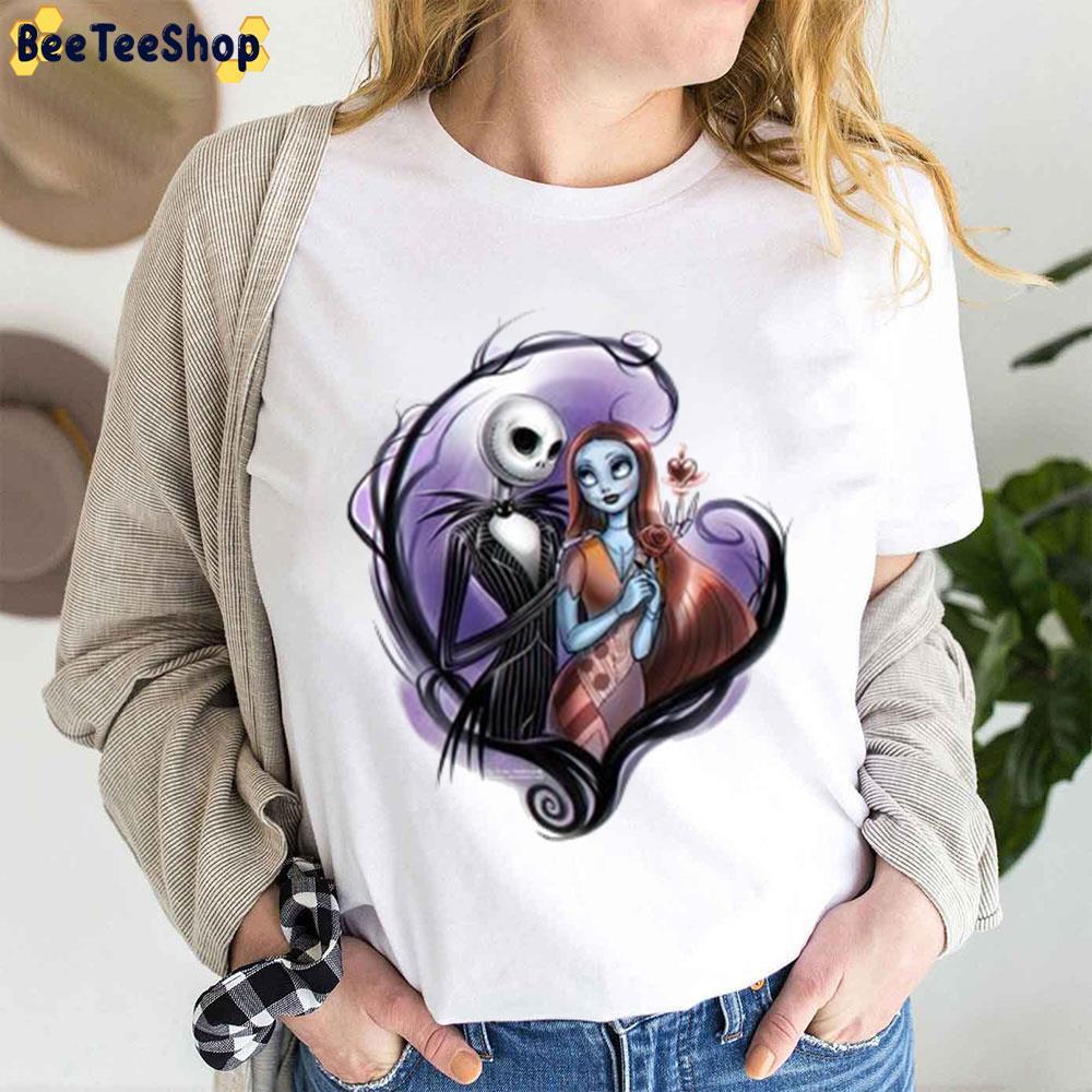 Happy Jack Sally The Nightmare Before Christmas Movie Beeteeshop Trending Unisex T-Shirt Happy Jack Sally The Nightmare Before Christmas Movie Beeteeshop Trending Unisex T-Shirt