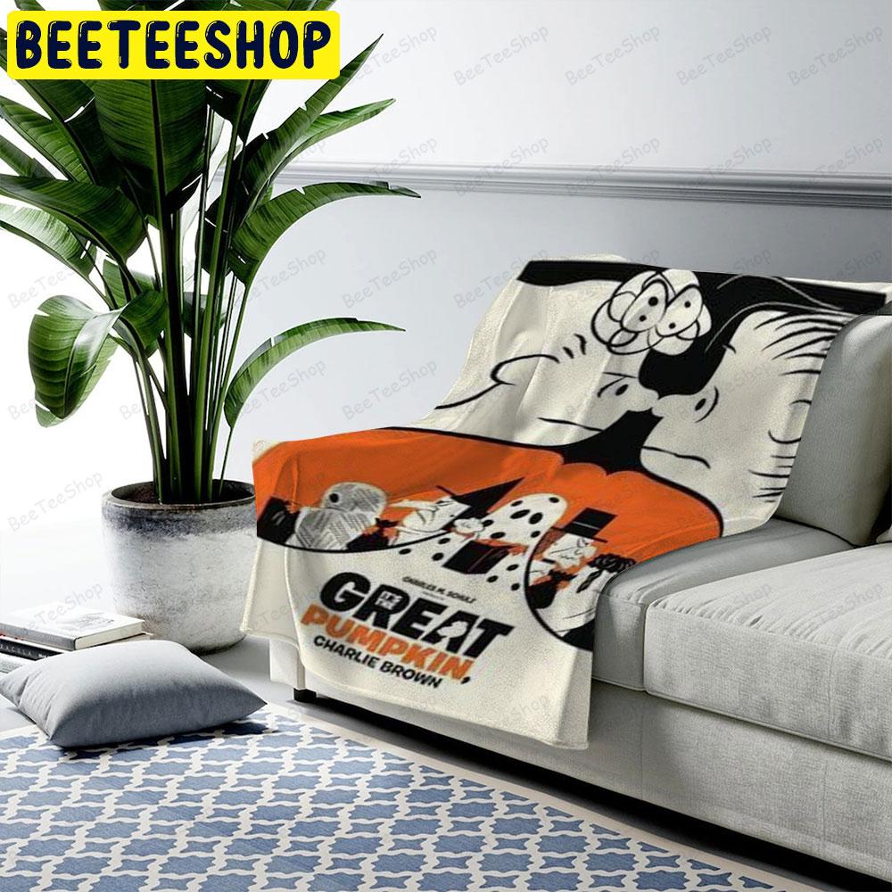 Happy Movie It's The Great Pumpkin Charlie Brown Halloween Beeteeshop US Cozy Blanket Happy Movie It's The Great Pumpkin Charlie Brown Halloween Beeteeshop US Cozy Blanket